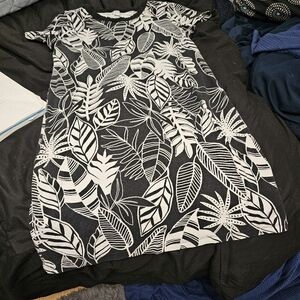 Fun tshirt dress can be casual or dressed up